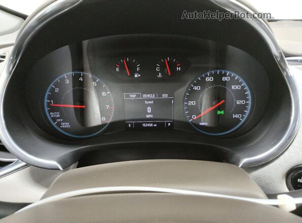 1G1ZE5ST1GF282887 2016 CHEVROLET MALIBU Silver Widok zestawu wskaźników