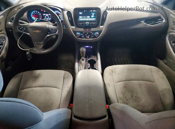 1G1ZE5ST2GF347939 2016 CHEVROLET MALIBU Brown Dashboard view