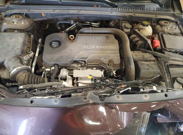 1G1ZE5ST2GF347939 2016 CHEVROLET MALIBU Brown Rear interior view