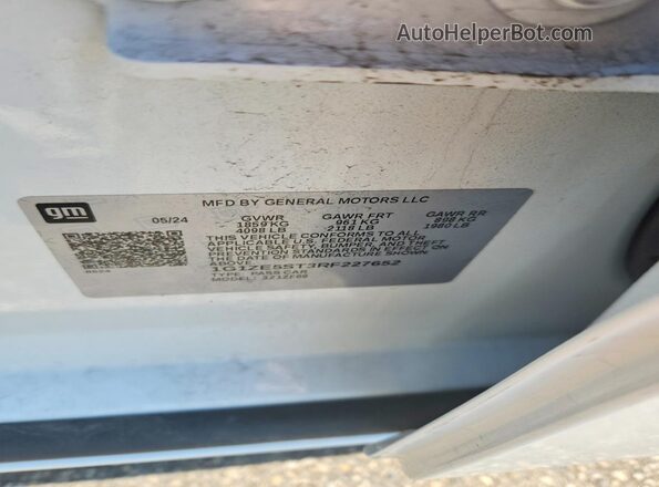 1G1ZE5ST3RF227652 2024 CHEVROLET MALIBU White Widok komory silnika
