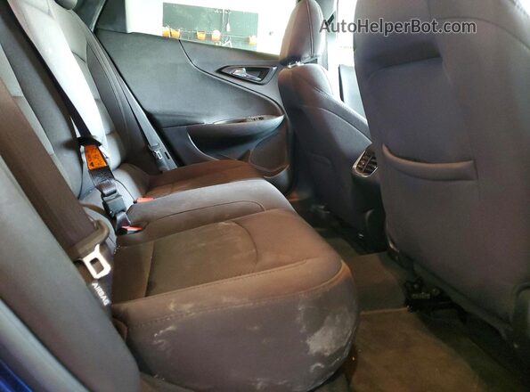 1G1ZE5ST6HF260224 2017 CHEVROLET MALIBU Black Rear seats view