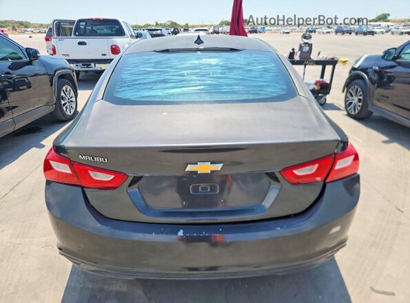 1G1ZE5ST7HF121624 2017 CHEVROLET MALIBU Gray Rear view