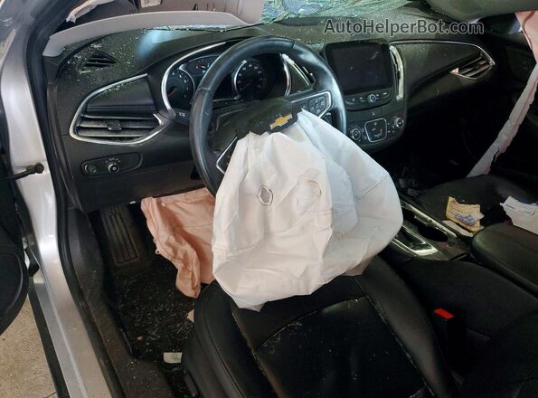 1G1ZE5STXHF245970 2017 CHEVROLET MALIBU Silver Առջևի վահանակի տեսք