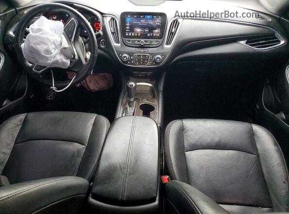 1G1ZE5SX7LF025293 2020 CHEVROLET MALIBU Brown Dashboard view