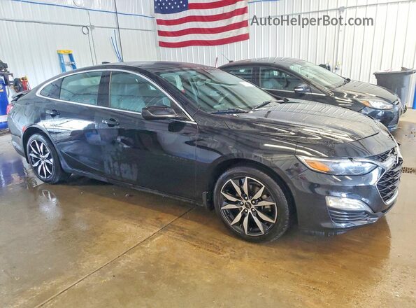 1G1ZG5ST2LF116088 2020 CHEVROLET MALIBU Black Delantero derecho