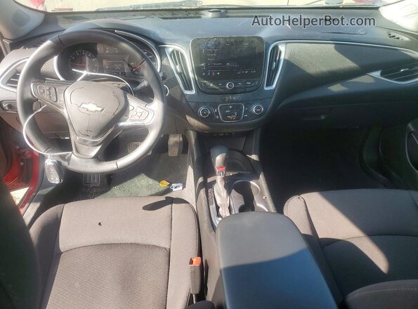 1G1ZG5ST5PF207040 2023 CHEVROLET MALIBU Red Dashboard view