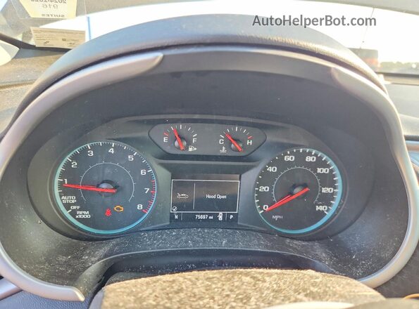 1G1ZG5ST6MF085610 2021 CHEVROLET MALIBU Черный Вид щитка приборов
