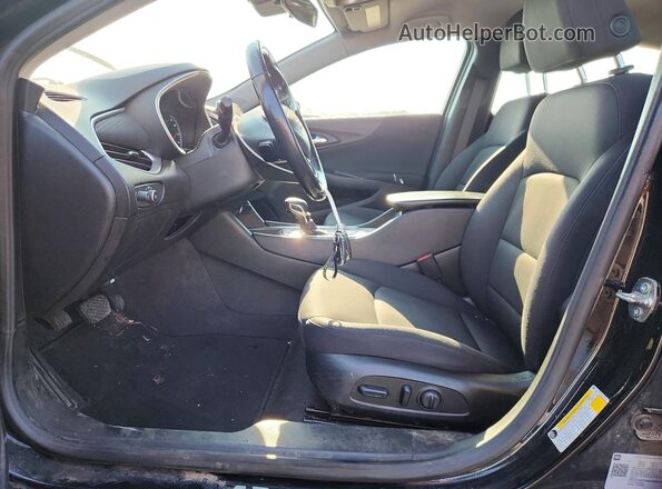 1G1ZG5ST6MF085610 2021 CHEVROLET MALIBU Черный Вид салона спереди