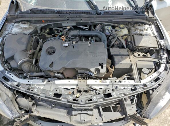 1G1ZG5ST8MF026865 2021 CHEVROLET MALIBU Серебряный Вид задней части салона