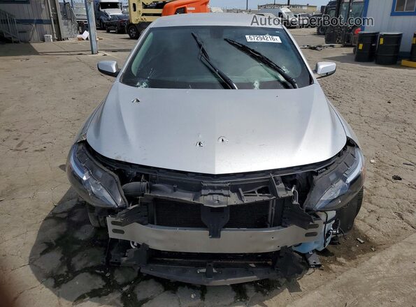 1G1ZG5ST8MF026865 2021 CHEVROLET MALIBU Серебряный Вид спереди