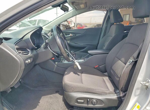 1G1ZG5ST8MF026865 2021 CHEVROLET MALIBU Серебряный Вид салона спереди