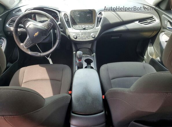 1G1ZG5ST8MF026865 2021 CHEVROLET MALIBU Серебряный Вид панели приборов