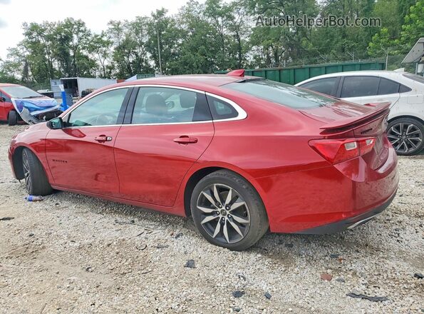 1G1ZG5ST9MF050981 2021 CHEVROLET MALIBU Burgundy უკანა მარცხენა