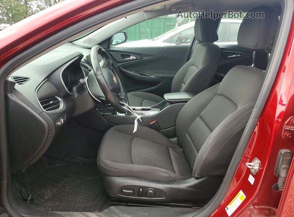 1G1ZG5ST9MF050981 2021 CHEVROLET MALIBU Burgundy უკანა სავარძლების ხედი