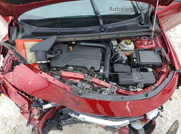 1G1ZG5STXMF036507 2021 CHEVROLET MALIBU Red უკანა სალონის ხედი