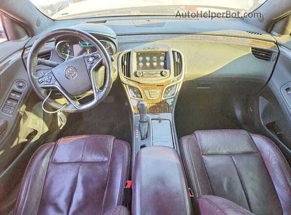 1G4GF5G39GF256103 2016 BUICK LACROSSE Gold Dashboard view