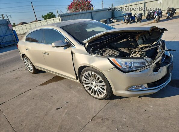 1G4GF5G39GF256103 2016 BUICK LACROSSE Gold Front right
