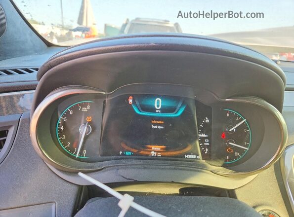 1G4GF5G39GF256103 2016 BUICK LACROSSE Gold Instrument cluster view