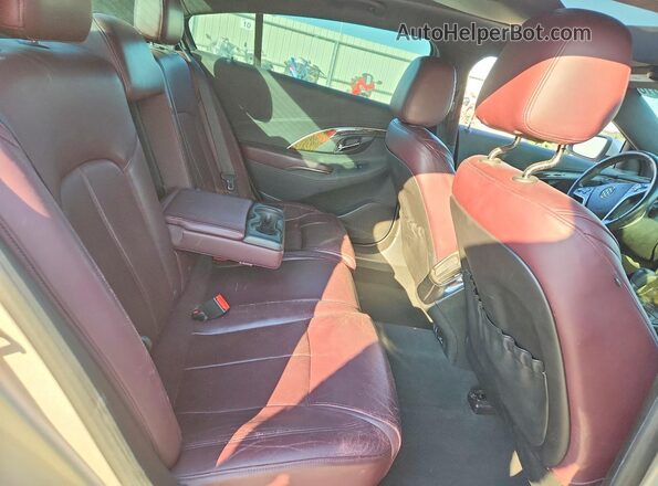 1G4GF5G39GF256103 2016 BUICK LACROSSE Gold Rear seats view