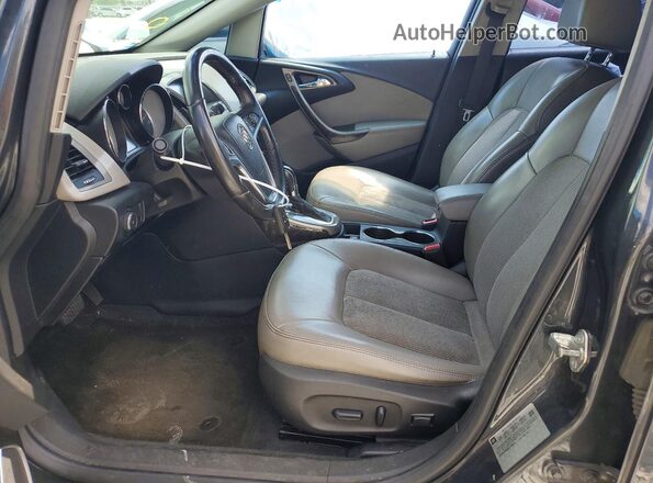 1G4PW5SK9G4158375 2016 BUICK VERANO Gray Widok wnętrza z przodu