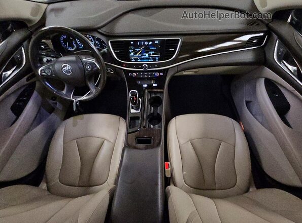 1G4ZP5SS8KU128153 2019 BUICK LACROSSE Black Առջևի վահանակի տեսք