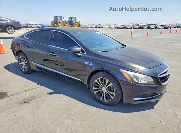 1G4ZP5SSXHU208658 2017 BUICK LACROSSE Black Delantero derecho
