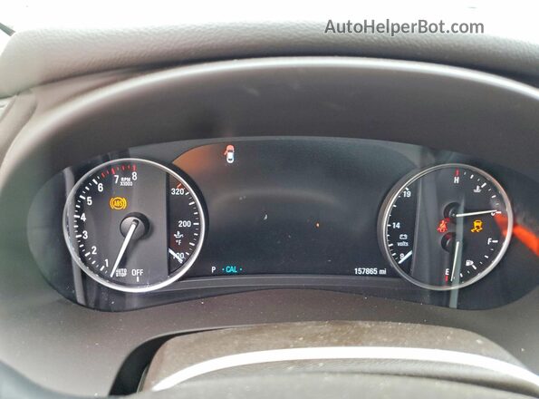 1G4ZR5SS6HU139459 2017 BUICK LACROSSE Gray ხელსაწყოთა პანელის ხედი