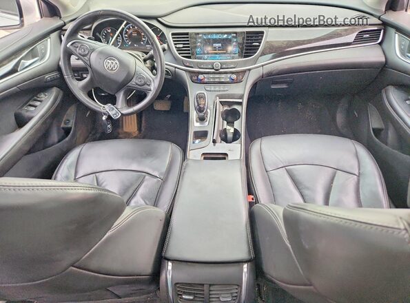 1G4ZS5SS2JU106596 2018 BUICK LACROSSE Silver Առջևի վահանակի տեսք