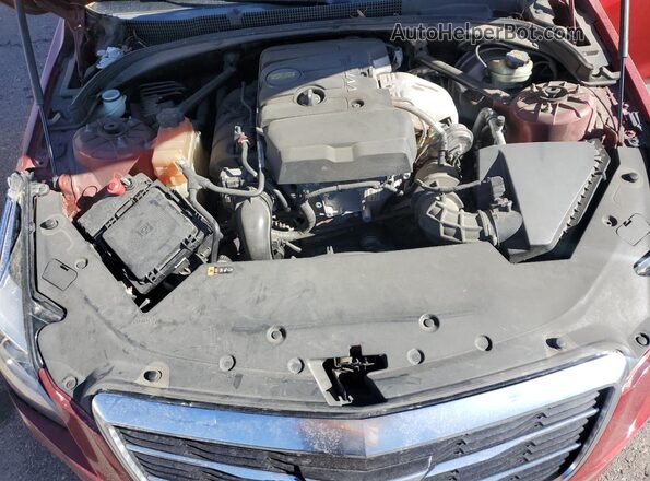 1G6AB5RX7G0130933 2016 CADILLAC ATS Красный Вид задней части салона