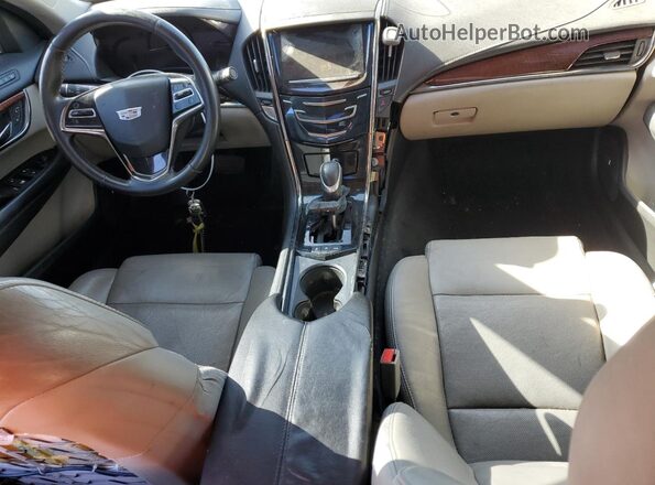 1G6AB5RX7G0130933 2016 CADILLAC ATS Красный Вид панели приборов