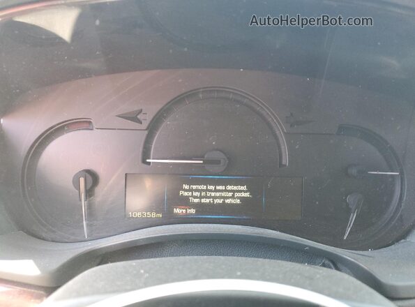 1G6AB5RX7G0130933 2016 CADILLAC ATS Красный Вид щитка приборов