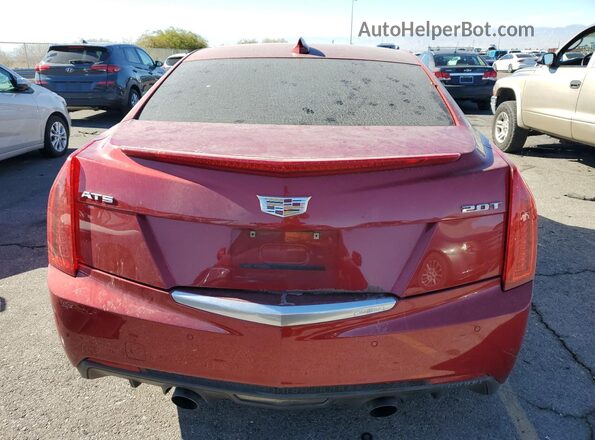 1G6AB5RX7G0130933 2016 CADILLAC ATS Красный Вид сзади
