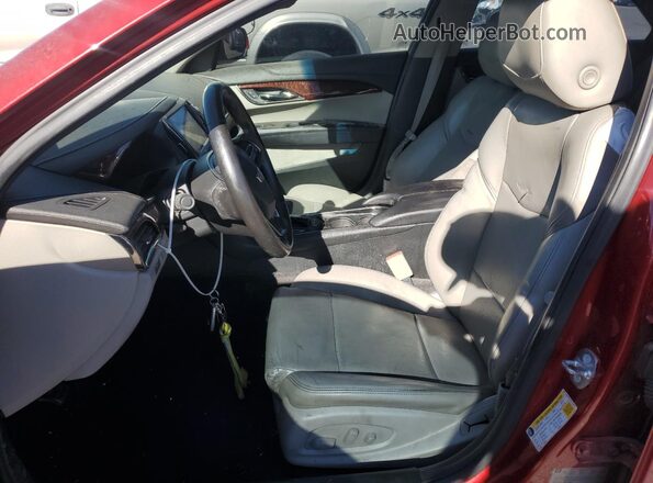 1G6AB5RX7G0130933 2016 CADILLAC ATS Красный Вид салона спереди