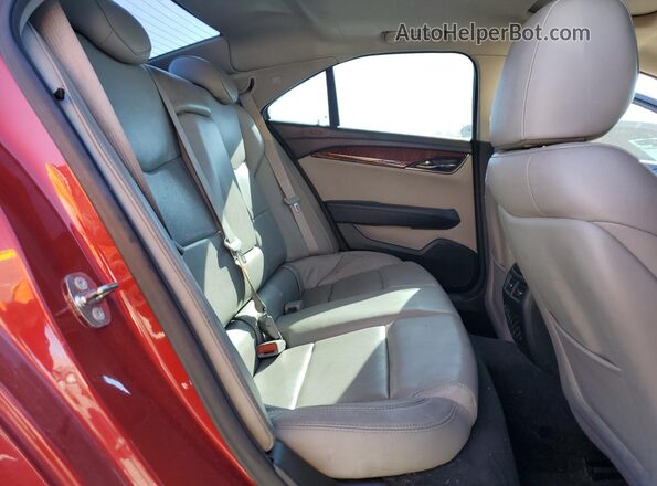 1G6AB5RX7G0130933 2016 CADILLAC ATS Красный Вид задних сидений