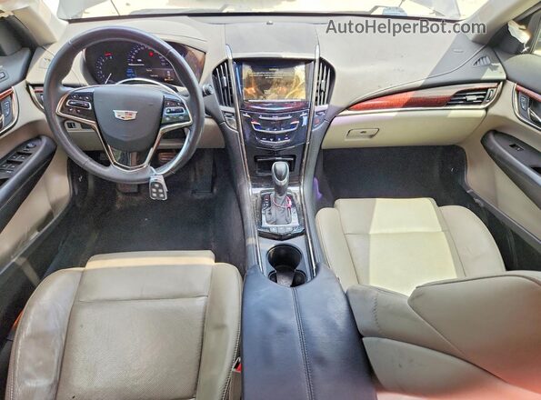 1G6AB5SX1G0165753 2016 CADILLAC ATS Black Dashboard view