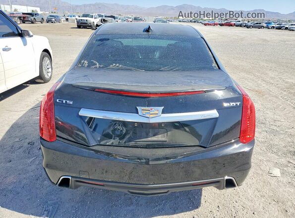1G6AP5SX9J0128801 2018 CADILLAC CTS Black Вид ззаду