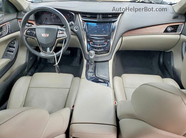 1G6AX5SX1G0138408 2016 CADILLAC CTS Серый Вид панели приборов