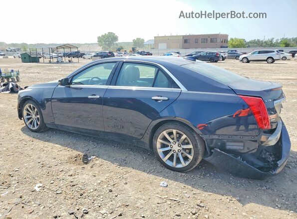 1G6AX5SX1J0159511 2018 CADILLAC CTS Blue Հետևի ձախ