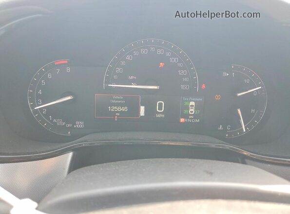1G6AX5SX1J0159511 2018 CADILLAC CTS Blue Սարքավորումների վահանակի տեսք