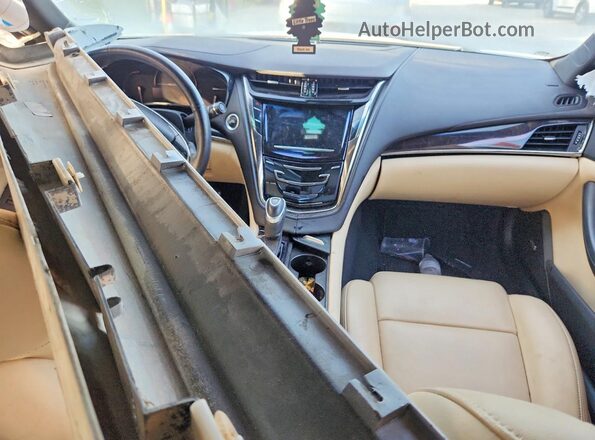 1G6AX5SX5H0216769 2017 CADILLAC CTS White Widok deski rozdzielczej