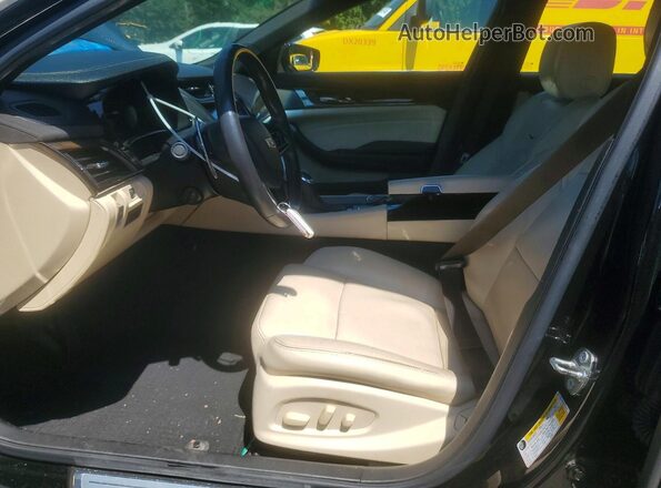 1G6AX5SX5J0132974 2018 CADILLAC CTS Черный Вид салона спереди
