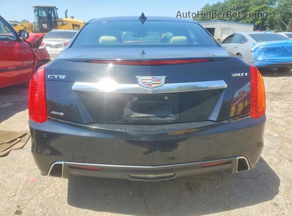 1G6AX5SX5J0132974 2018 CADILLAC CTS Черный Вид сзади