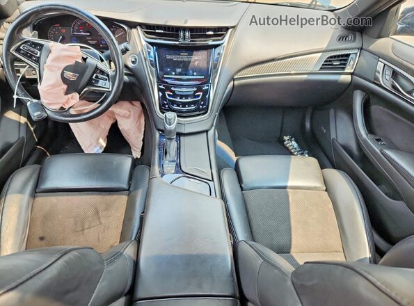 1G6AX5SX6H0179778 2017 CADILLAC CTS Черный Вид панели приборов