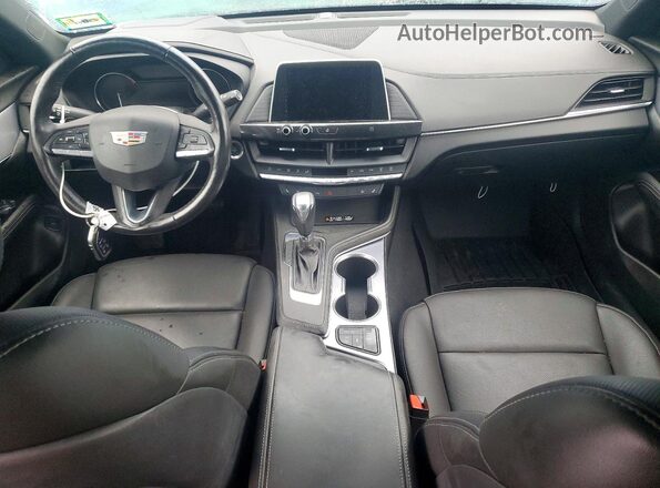 1G6DF5RK2M0130503 2021 CADILLAC CT4 Blue წინა პანელის ხედი