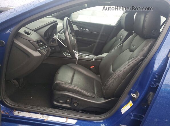 1G6DF5RK2M0130503 2021 CADILLAC CT4 Blue წინა სალონის ხედი