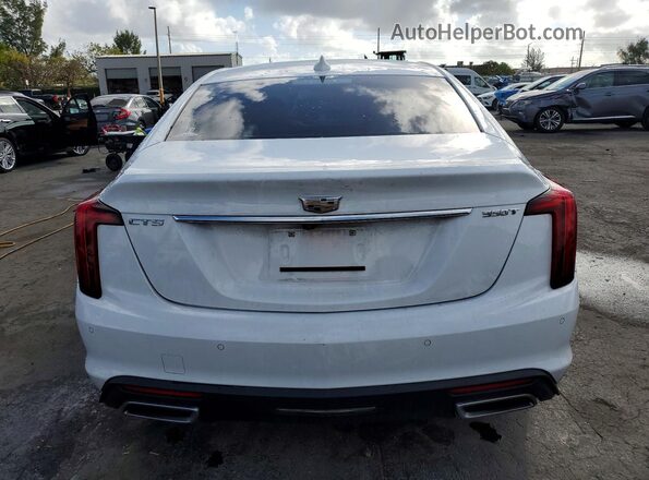 1G6DN5RK3M0144977 2021 CADILLAC CT5 White უკანა ხედი