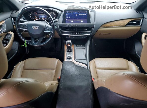 1G6DN5RK8L0130622 2020 CADILLAC CT5 White Widok deski rozdzielczej