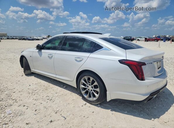 1G6DN5RW0L0143318 2020 CADILLAC CT5 White Trasero izquierdo