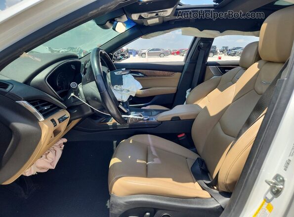 1G6DN5RW0L0143318 2020 CADILLAC CT5 White Vista interior delantera