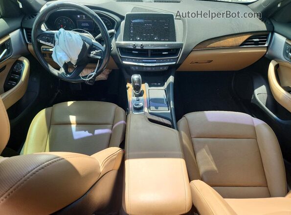 1G6DN5RW0L0143318 2020 CADILLAC CT5 White Vista del salpicadero